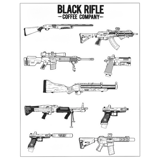 Die-Cut Gun Sheet (8.5x11")