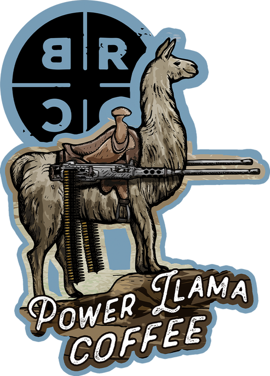 Power Llama 2024 ECS Sticker