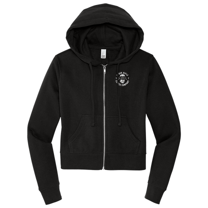 Women's ParaMug Crop Zip-up Hoodie